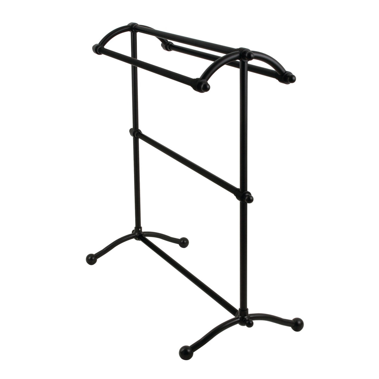 Edenscape SCC2290 Freestanding Towel Rack, Matte Black