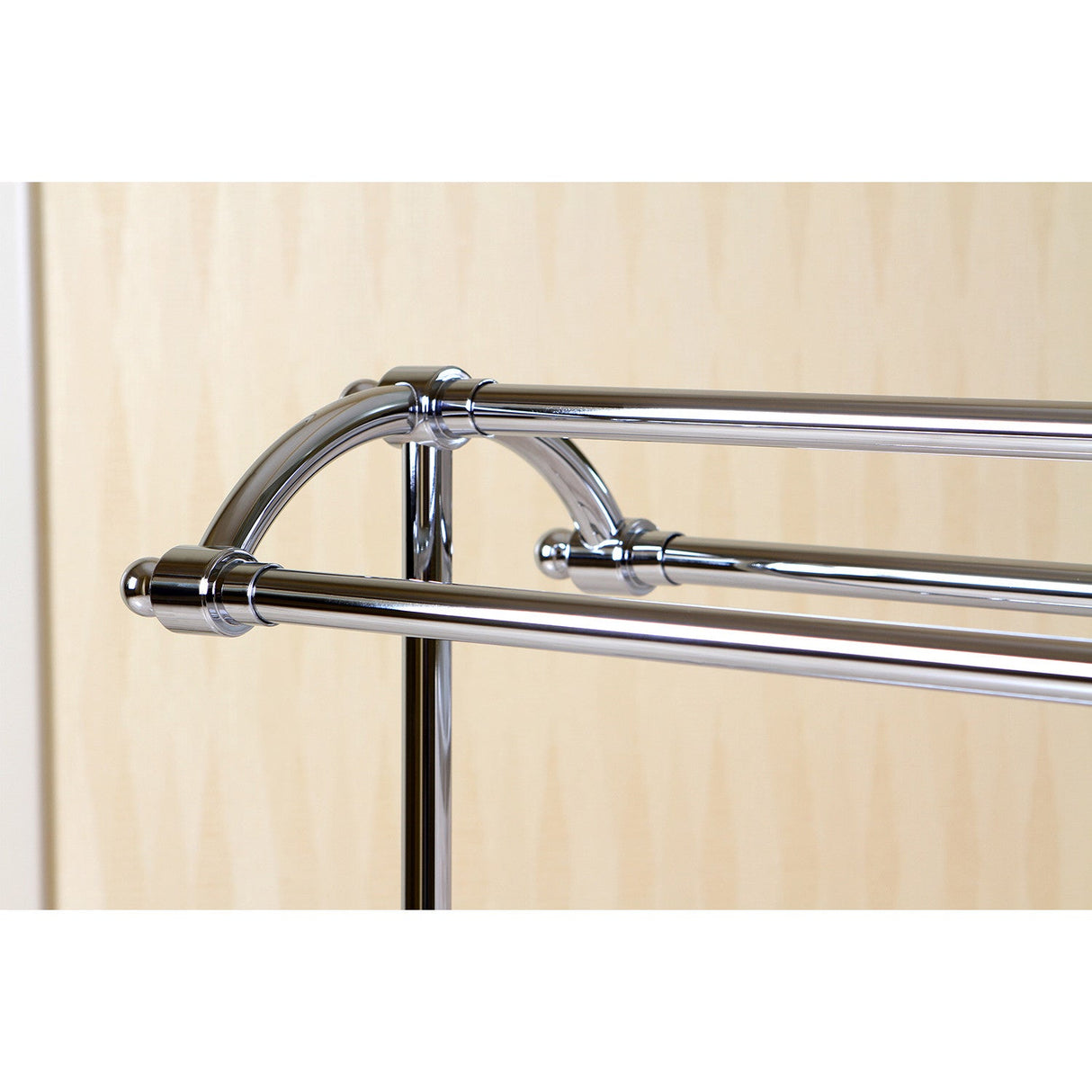 Edenscape SCC2291 Freestanding Towel Rack, Polished Chrome