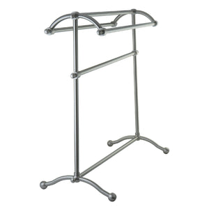 Edenscape SCC2298 Freestanding Towel Rack, Brushed Nickel