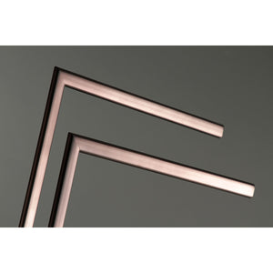 Edenscape SCC3095 Freestanding Dual Towel Rack, Oil Rubbed Bronze
