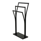 Edenscape SCC3300 Freestanding Y-Style Towel Rack, Matte Black