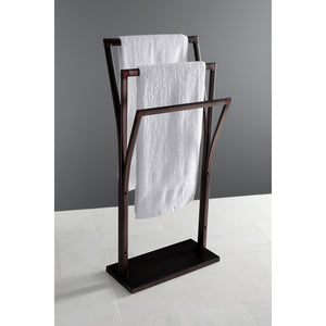 Edenscape SCC3305 Freestanding Y-Style Towel Rack, Oil Rubbed Bronze