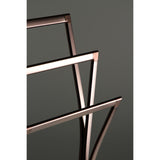 Edenscape SCC3305 Freestanding Y-Style Towel Rack, Oil Rubbed Bronze