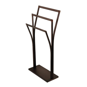 Edenscape SCC3305 Freestanding Y-Style Towel Rack, Oil Rubbed Bronze