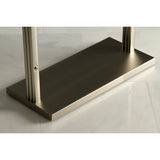 Edenscape SCC3308 Freestanding Y-Style Towel Rack, Brushed Nickel