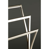 Edenscape SCC3308 Freestanding Y-Style Towel Rack, Brushed Nickel