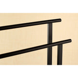 Edenscape SCC6030 Freestanding Dual Towel Rack, Matte Black