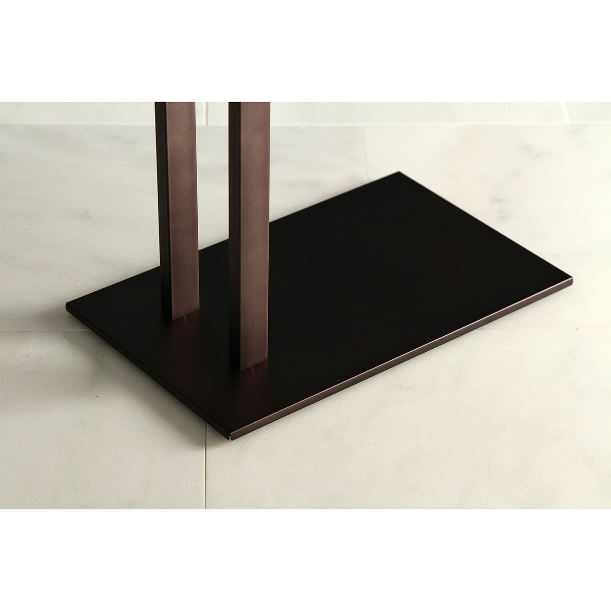 Edenscape SCC8005 Freestanding Dual Towel Rack, Oil Rubbed Bronze