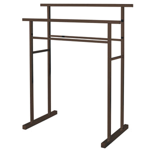 Edenscape SCC8245 Freestanding 2-Tier Towel Rack, Oil Rubbed Bronze