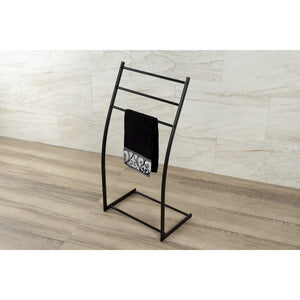 Edenscape SCC8250 Freestanding 3-Bar Towel Rack, Matte Black