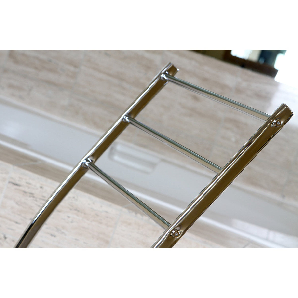 Edenscape SCC8251 Freestanding 3-Bar Towel Rack, Polished Chrome