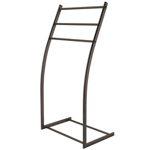 Edenscape SCC8255 Freestanding 3-Bar Towel Rack, Oil Rubbed Bronze