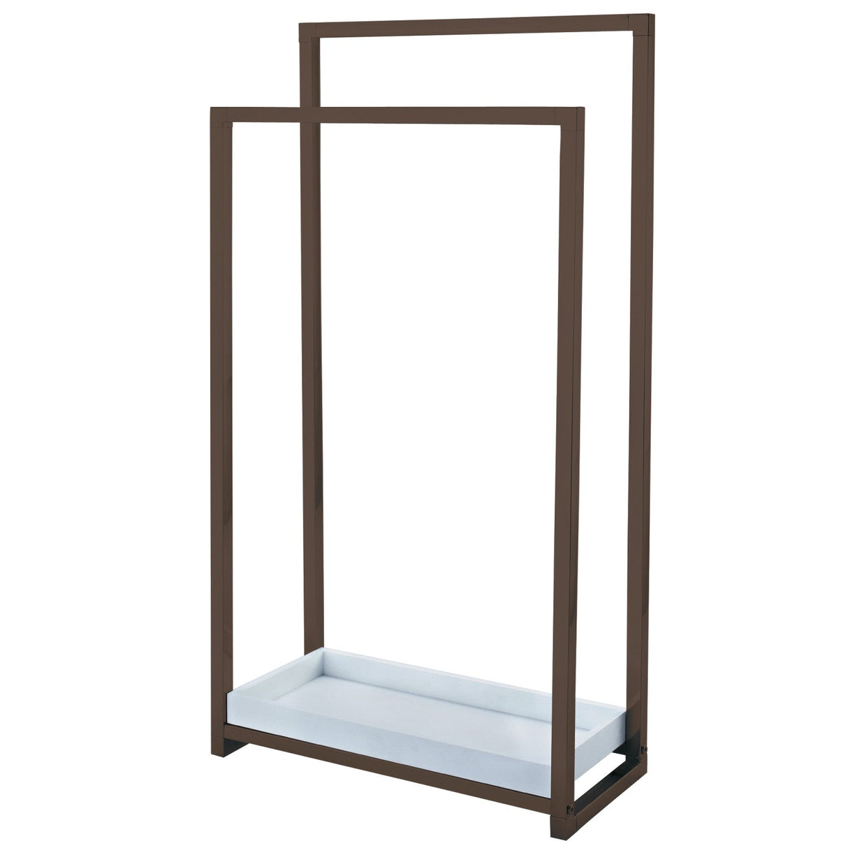 Edenscape SCC8265 Freestanding 2-Tier Towel Rack, Oil Rubbed Bronze