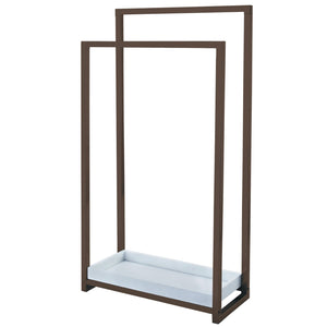 Edenscape SCC8265 Freestanding 2-Tier Towel Rack, Oil Rubbed Bronze
