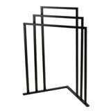 Edenscape SCC8270 Freestanding 3-Tier Towel Rack, Matte Black