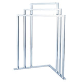 Edenscape SCC8271 Freestanding 3-Tier Towel Rack, Polished Chrome