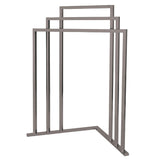 Edenscape SCC8278 Freestanding 3-Tier Towel Rack, Brushed Nickel