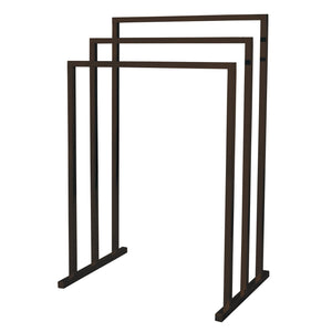 Edenscape SCC8285 Freestanding 3-Tier Towel Rack, Oil Rubbed Bronze