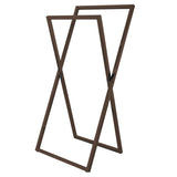 Edenscape SCC8295 Freestanding X-Style Towel Rack, Oil Rubbed Bronze