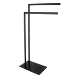 Edenscape SCC8320 Freestanding Dual Towel Rack, Matte Black