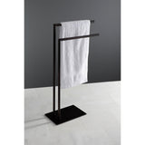 Edenscape SCC8325 Freestanding Dual Towel Rack, Oil Rubbed Bronze