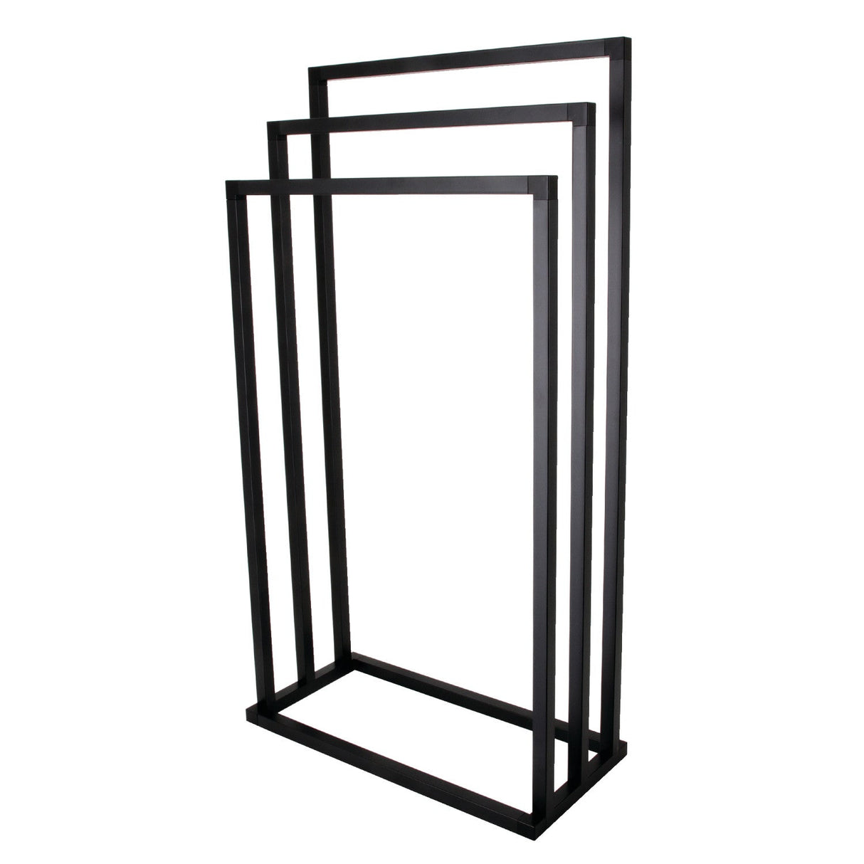 Edenscape SCC8330 Freestanding 3-Tier Towel Rack, Matte Black