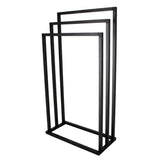 Edenscape SCC8330 Freestanding 3-Tier Towel Rack, Matte Black
