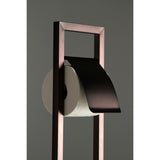 Edenscape SCC8345 Freestanding Toilet Paper Holder with Brush and Holder, Oil Rubbed Bronze