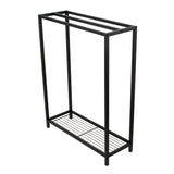 Edenscape SCC8350 Freestanding 3-Bar Towel Rack, Matte Black