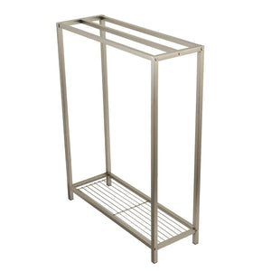 Edenscape SCC8358 Freestanding 3-Bar Towel Rack, Brushed Nickel