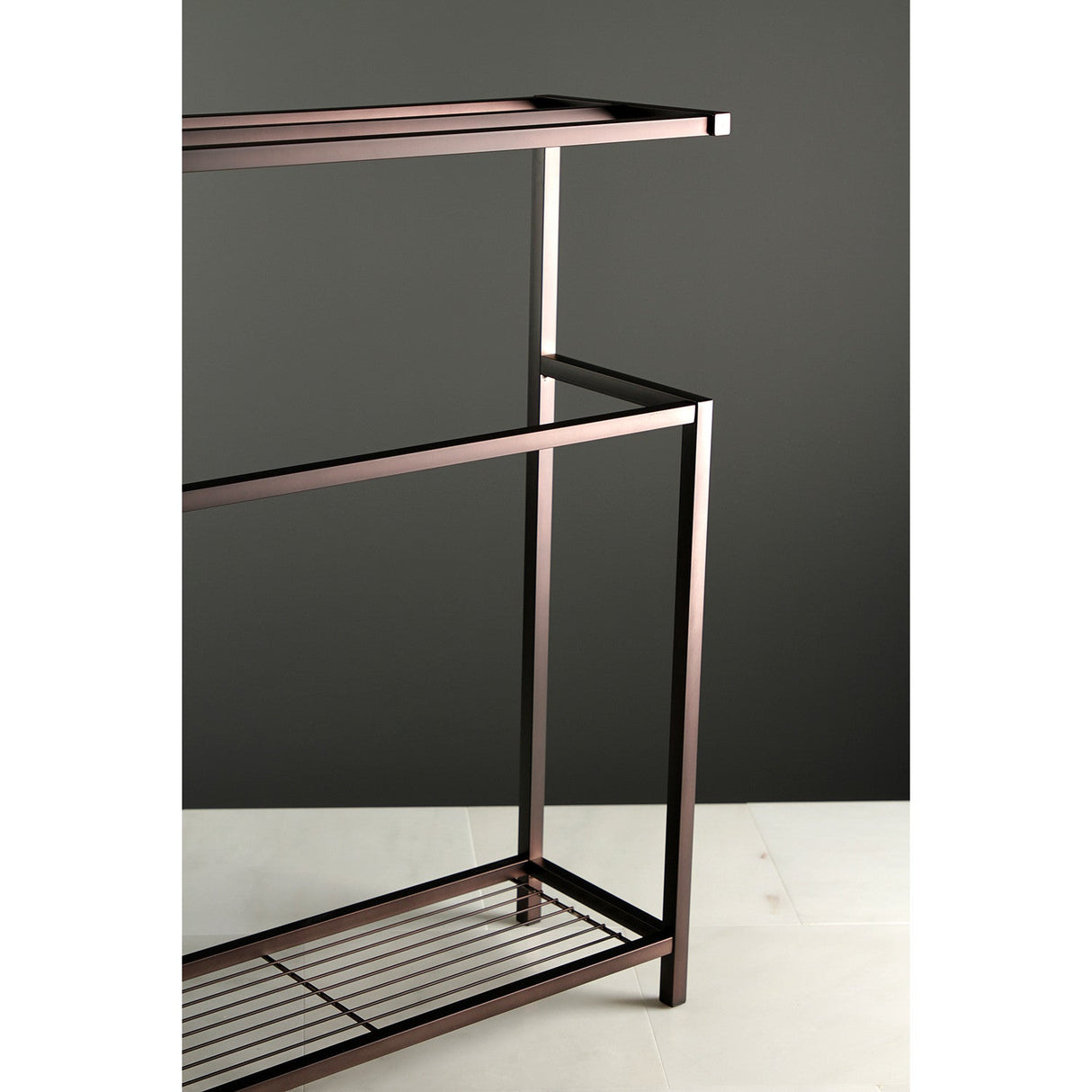 Edenscape SCC8365 Freestanding Towel Rack, Oil Rubbed Bronze