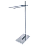 Edenscape SCC8601 Freestanding Dual Towel Rack, Polished Chrome