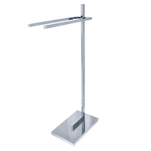 Edenscape SCC8601 Freestanding Dual Towel Rack, Polished Chrome