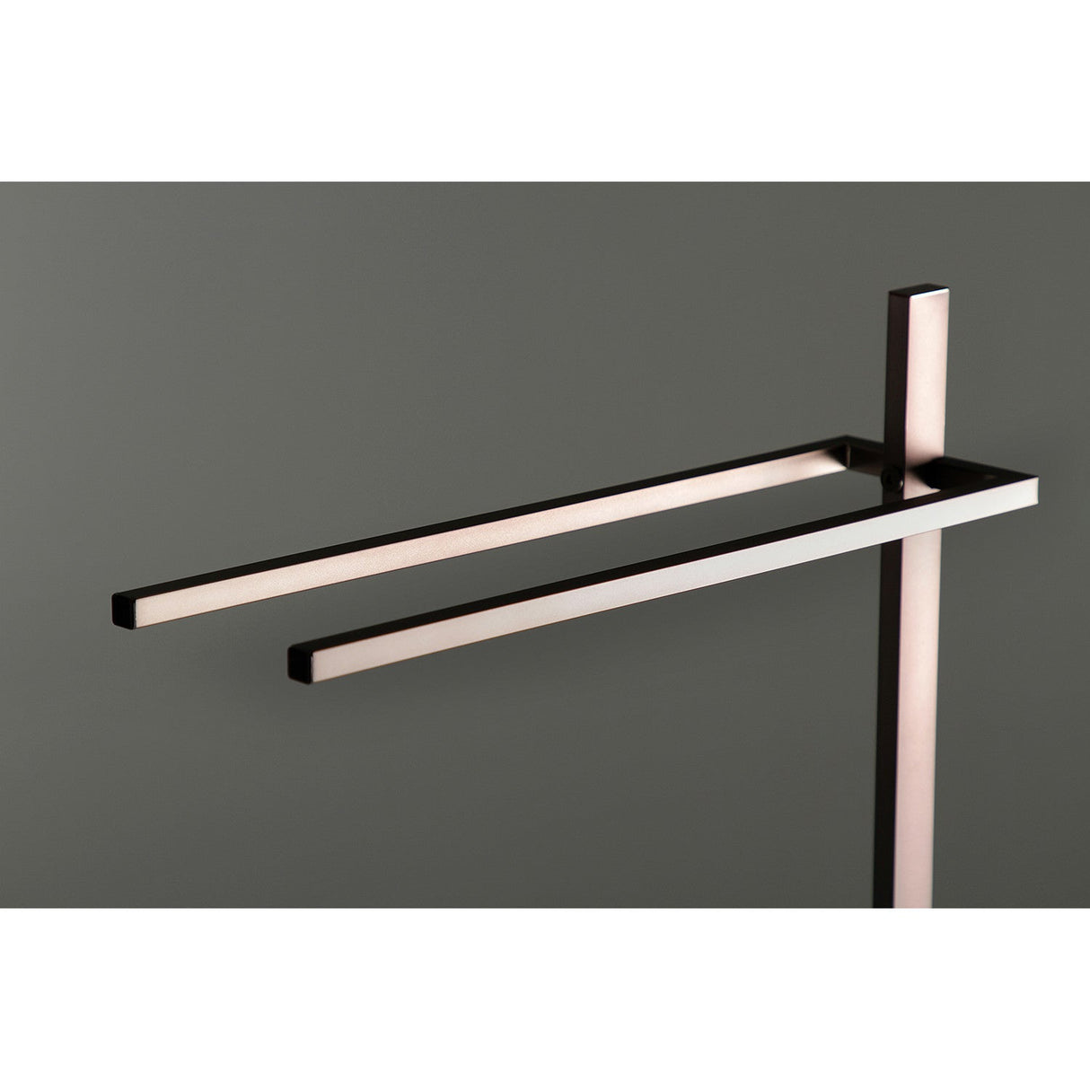 Edenscape SCC8605 Freestanding Dual Towel Rack, Oil Rubbed Bronze