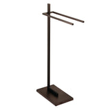 Edenscape SCC8605 Freestanding Dual Towel Rack, Oil Rubbed Bronze