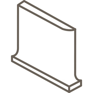 American Olean Color Complements Carnation SCL3401 Cove Corner Left Glossy Wall Tile Trim