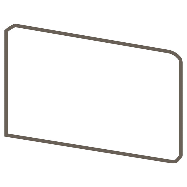 American Olean Color Complements Matte Rain SCL4369M Bullnose Corner Left Matte Wall Tile Trim