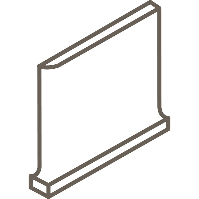 Daltile ColorMatch Matte Atlantis SCR3601 Cove Corner Right Matte Wall Tile Trim