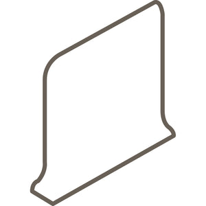 American Olean Color Complements Matte Ireland SCR3619T Sanitary Cove BC Right Matte Wall Tile Trim