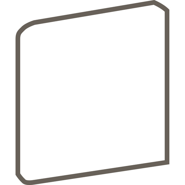 American Olean Color Complements Peacock Blue SCRL4449 Bullnose Corner Glossy Wall Tile Trim