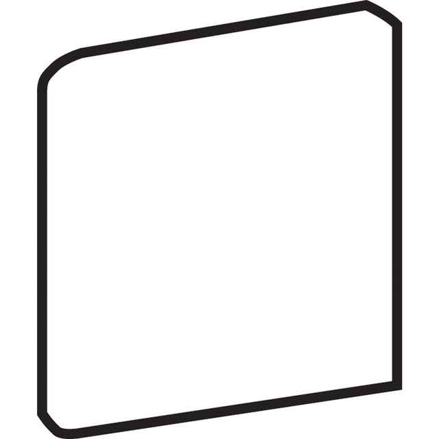 American Olean Color Complements Matte Pacific SCRL4669 Bullnose Corner Matte Wall Tile Trim