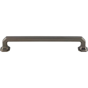 Top Knobs TK289 Emerald Pull 7" - Ash Gray