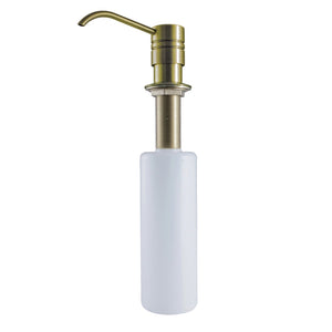 Milano SD2613 Kitchen Soap Dispenser, Antique Brass