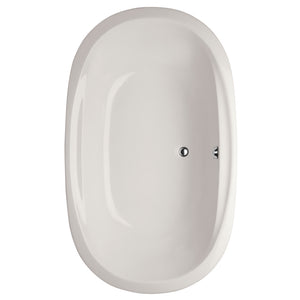 Hydro Systems SDO7444ATO-BIS STUDIO DUAL OVAL 7444 AC TUB ONLY - BISCUIT