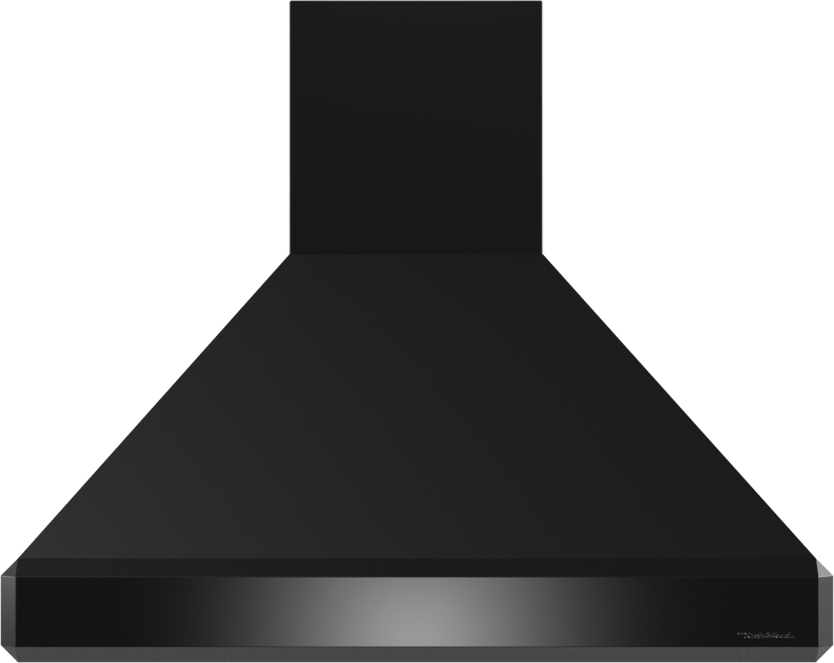 Vent-A-Hood SEPXH18-242 BC 42" 600 CFM Euro Pro Wall Mount Range Hood with Emerald-Cut Edges, Magic Lung Blower, Black Carbide