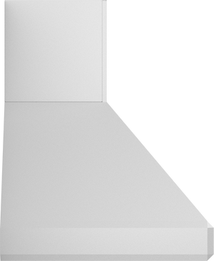 Vent-A-Hood SEPH18-236 BT 36" 600 CFM Euro Pro Wall Mount Range Hood with Emerald-Cut Edges, Magic Lung Blower, Biscuit
