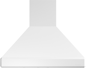 Vent-A-Hood SEPIH18-248 WH 48" 550 CFM Euro Pro Island Range Hood with Emerald-Cut Edges, Magic Lung Blower, White