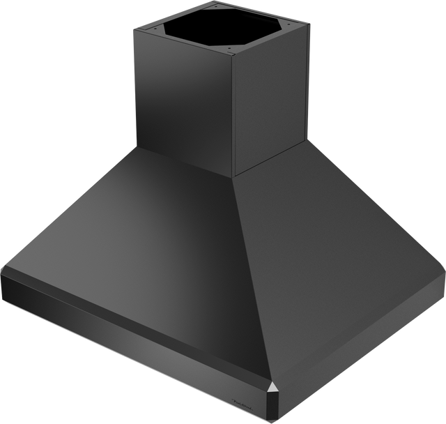 Vent-A-Hood SEPIH18-248 GS 48" 550 CFM Euro Pro Island Range Hood with Emerald-Cut Edges, Magic Lung Blower, Gunsmoke