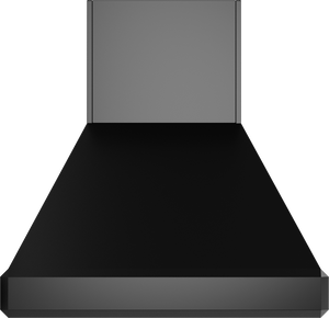 Vent-A-Hood SEPITH18-448 BC 48" 1100 CFM Euro Pro High-Capacity Island Range Hood with Emerald-Cut Edges, Magic Lung Blower, Black Carbide