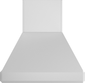Vent-A-Hood SEPITH18-466 WH 66" 1100 CFM Euro Pro High-Capacity Island Range Hood with Emerald-Cut Edges, Magic Lung Blower, White